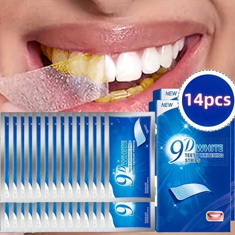 1 Kotak (14 Buah) Strip Gel Pe - Teeth Whitening Near Me ulasan dan harga
